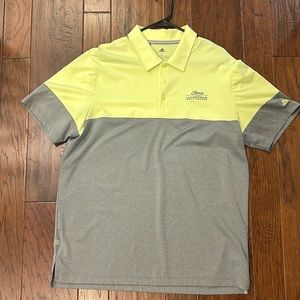 Mens Addidas Golf Shirt Size L
